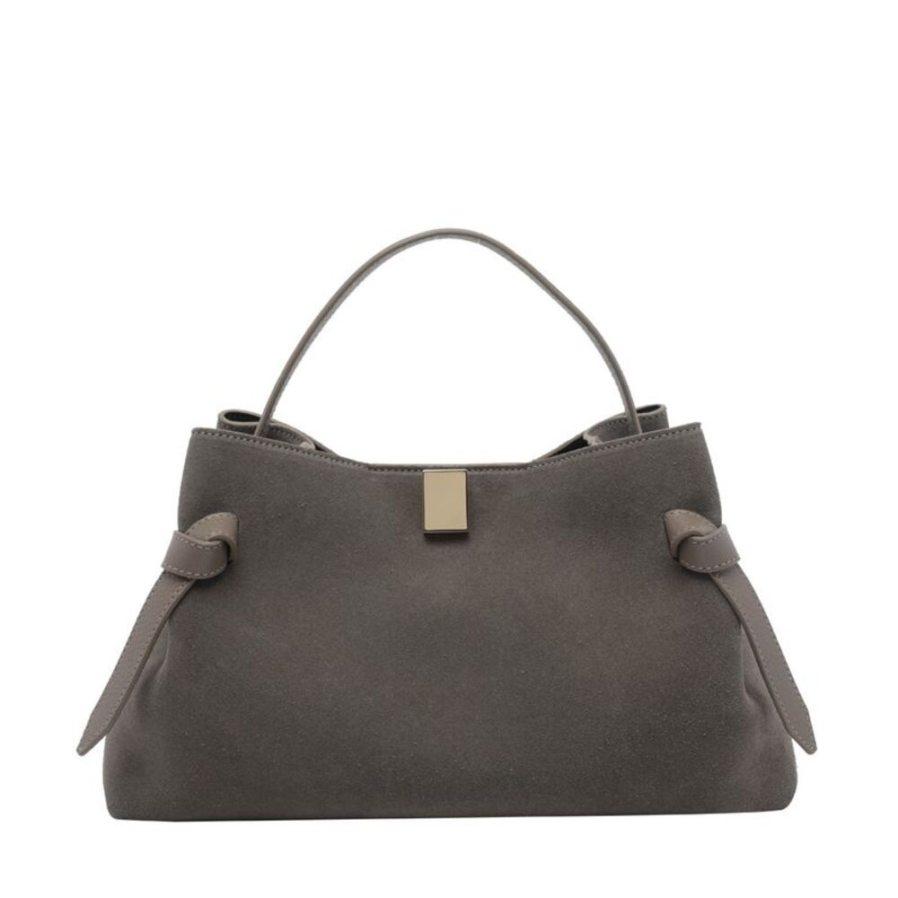 Yuzefi Women Suede Gyoza Handbag